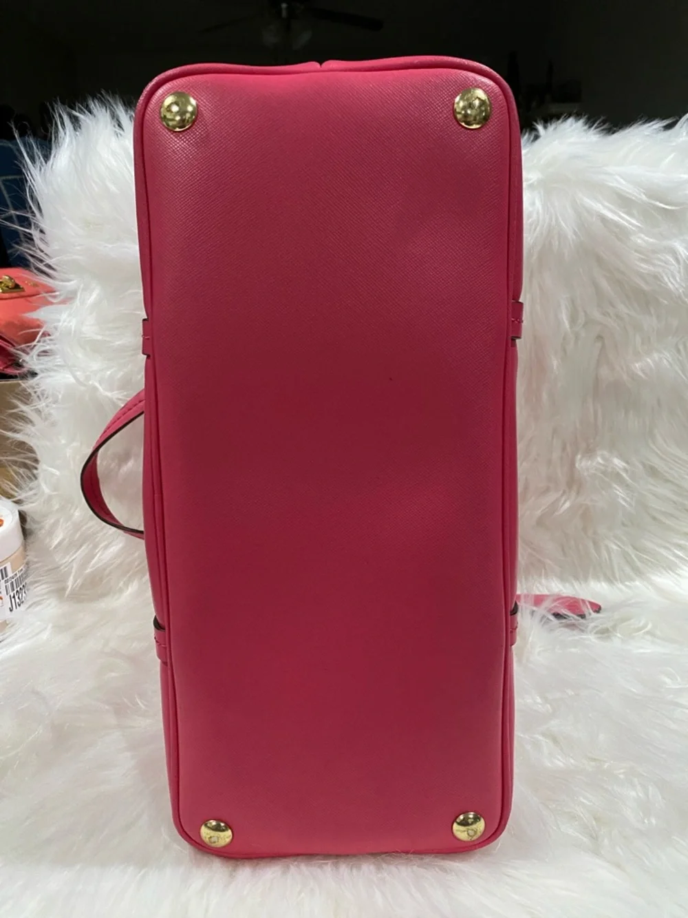 Coach Hot Pink Saffiano Dome Satchel - Picture 12 of 12